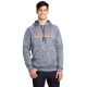 Sport-Tek® PosiCharge® Electric Heather Fleece Hooded Pullover